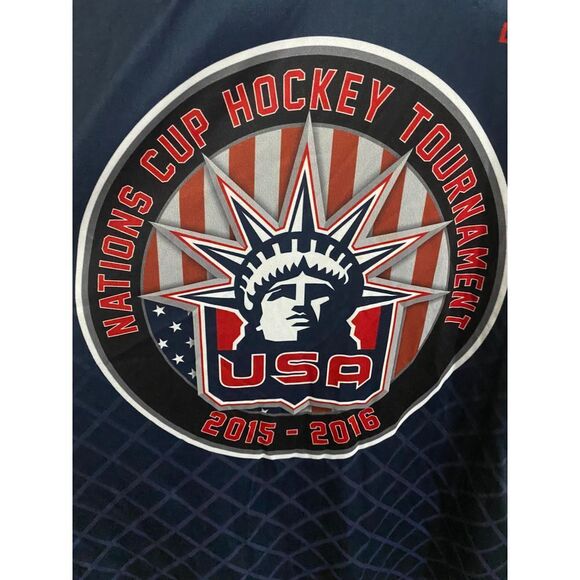 Legacy Global Sports USA Hockey Tournament Jersey 2015-2016 Patriotic Sz L - Picture 5 of 6